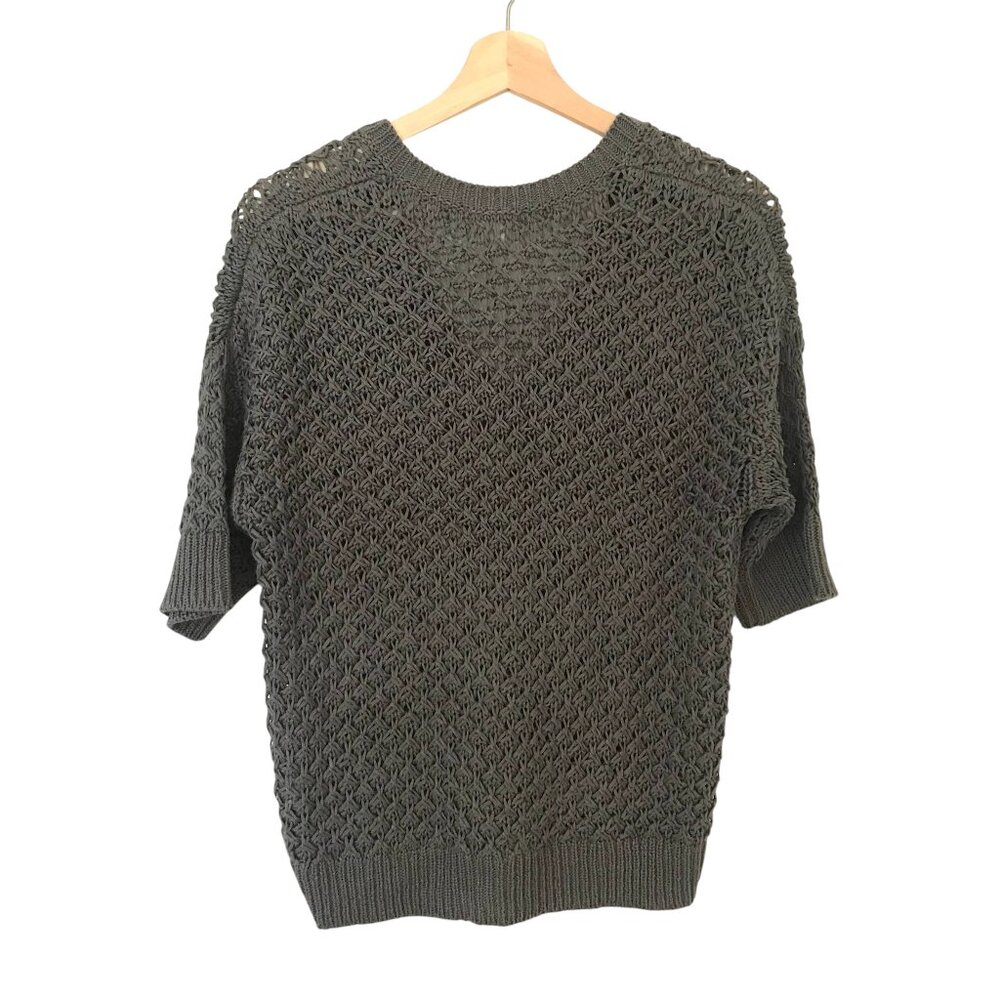 Caslon V-Neck Textured Weave Sweater - Picture 2 of 3